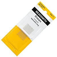 Beadsmith - Agujas para coser o abalorios (12 unidades- tamaño 11)